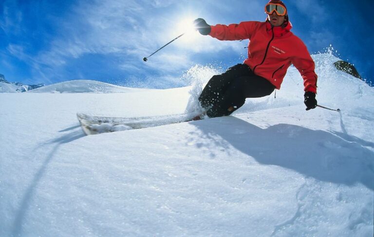 blessures de l'épaule au ski